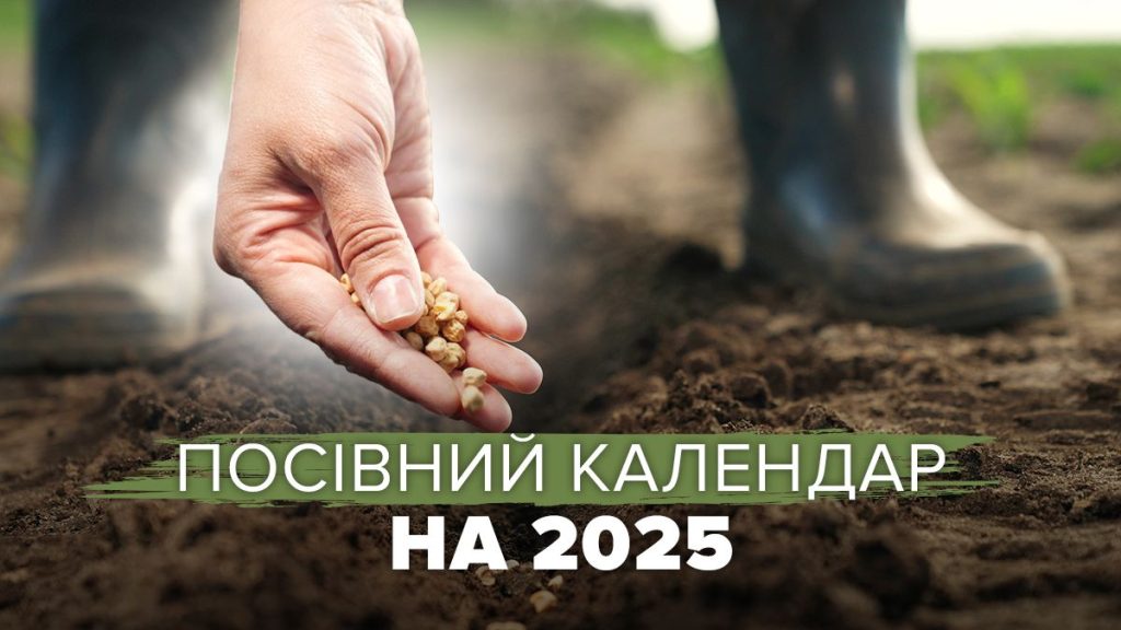 Посівний календар на 2025 рік: місячні підказки для врожаю