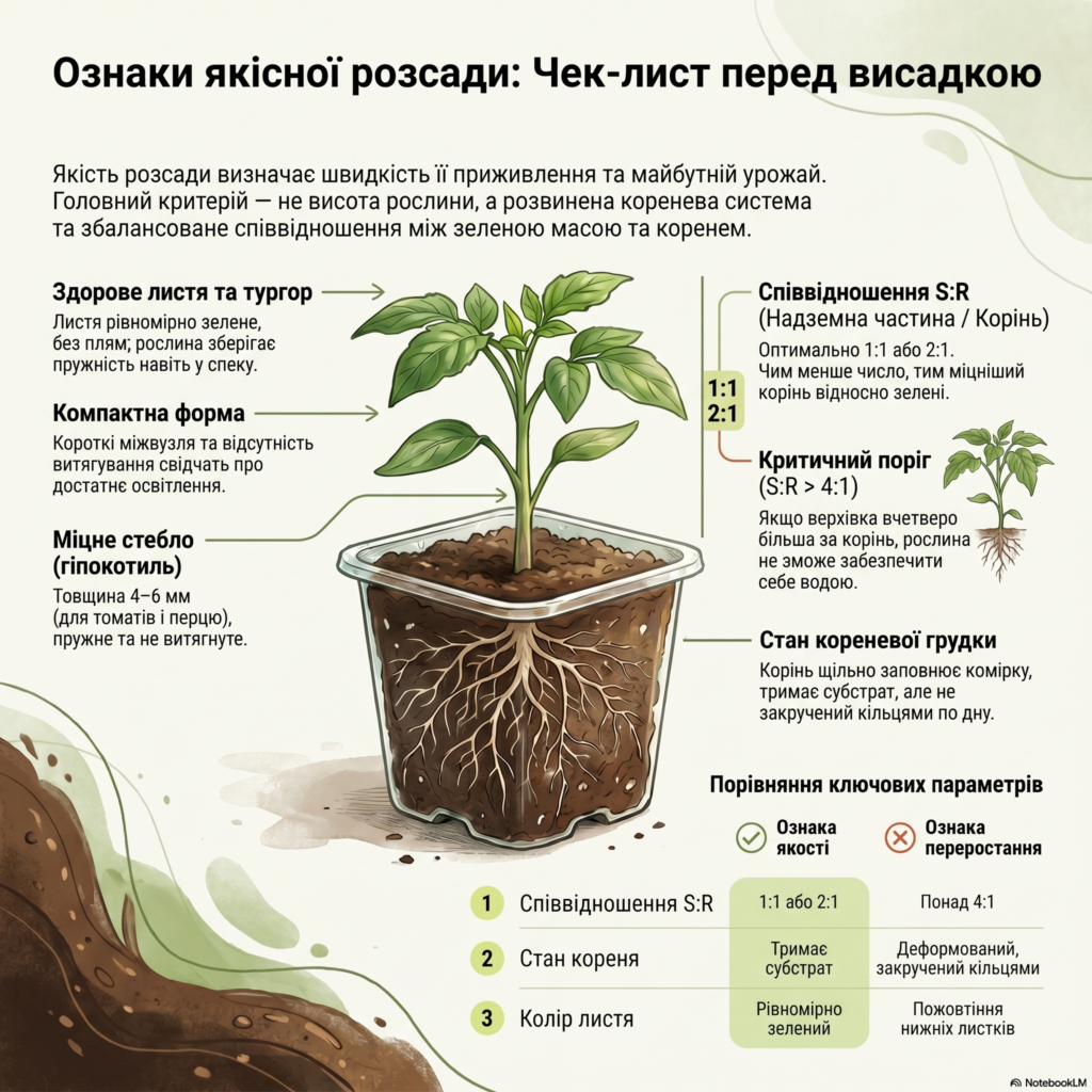Правильний вік: коли розсада максимально готова