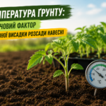 Температура ґрунту: ключовий фактор успішної висадки розсади навесні
